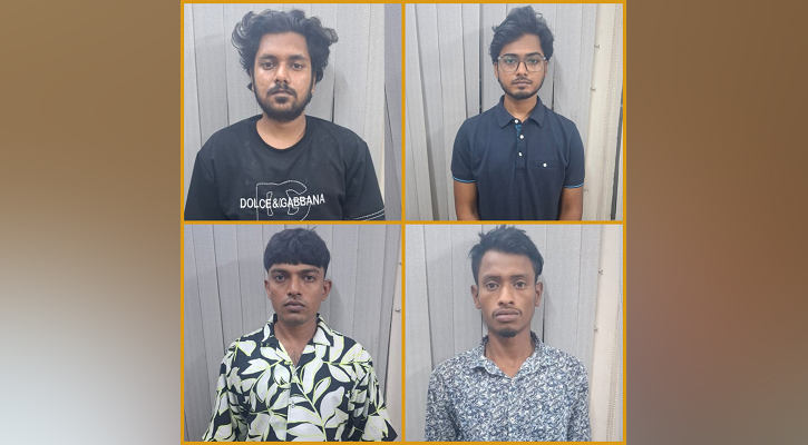 দুই অনলাইন শাড়ি ব্যবসায়ীর জামদানি লুট, গ্রেপ্তার ৪
